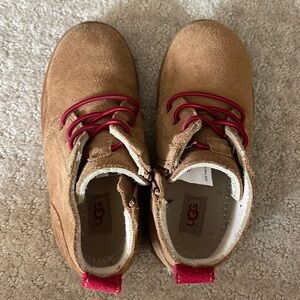 UGG Kids Boots with Red Accents